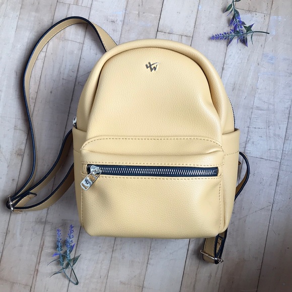 4women Handbags - PRICE DROP!!! Yellow Mini-Backpack